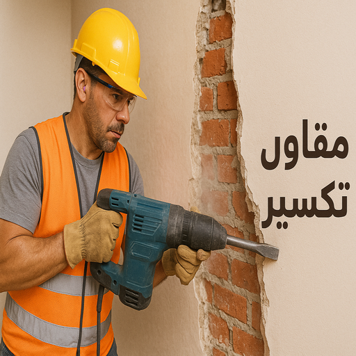 مقاول تكسير - مقاولات تكسير - معلم تكسير - بالكويت📞97740505 - تكسير سيراميك - تكسير حمامات - تكسير حوائط - تكسير مطابخ - مقاول تكسير وترميم - تكسير طوفه